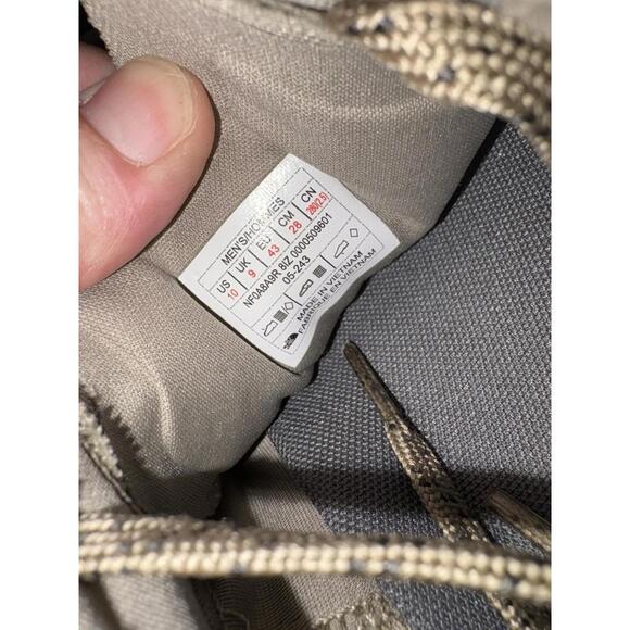 NORTH FACE Men's Altamesa 300 Hiking Shoe Size 10 Clay Grey/Smoked Pearl NIB - Picture 9 of 15